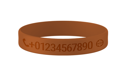Nutshell SOS armband kind watervast met naam 