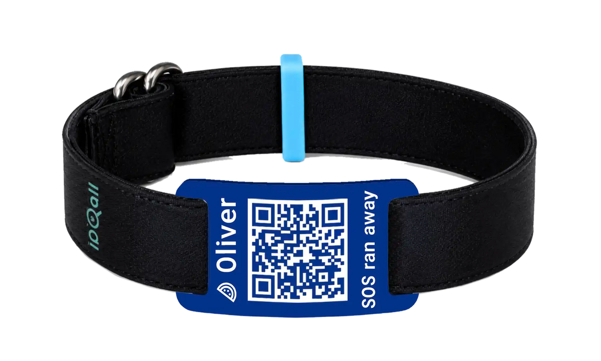 Zwart QR-code