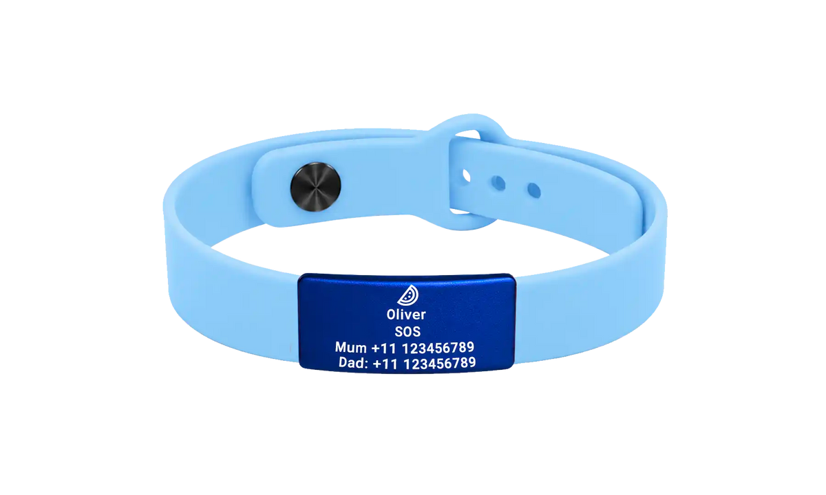 ID-band lichtblauw