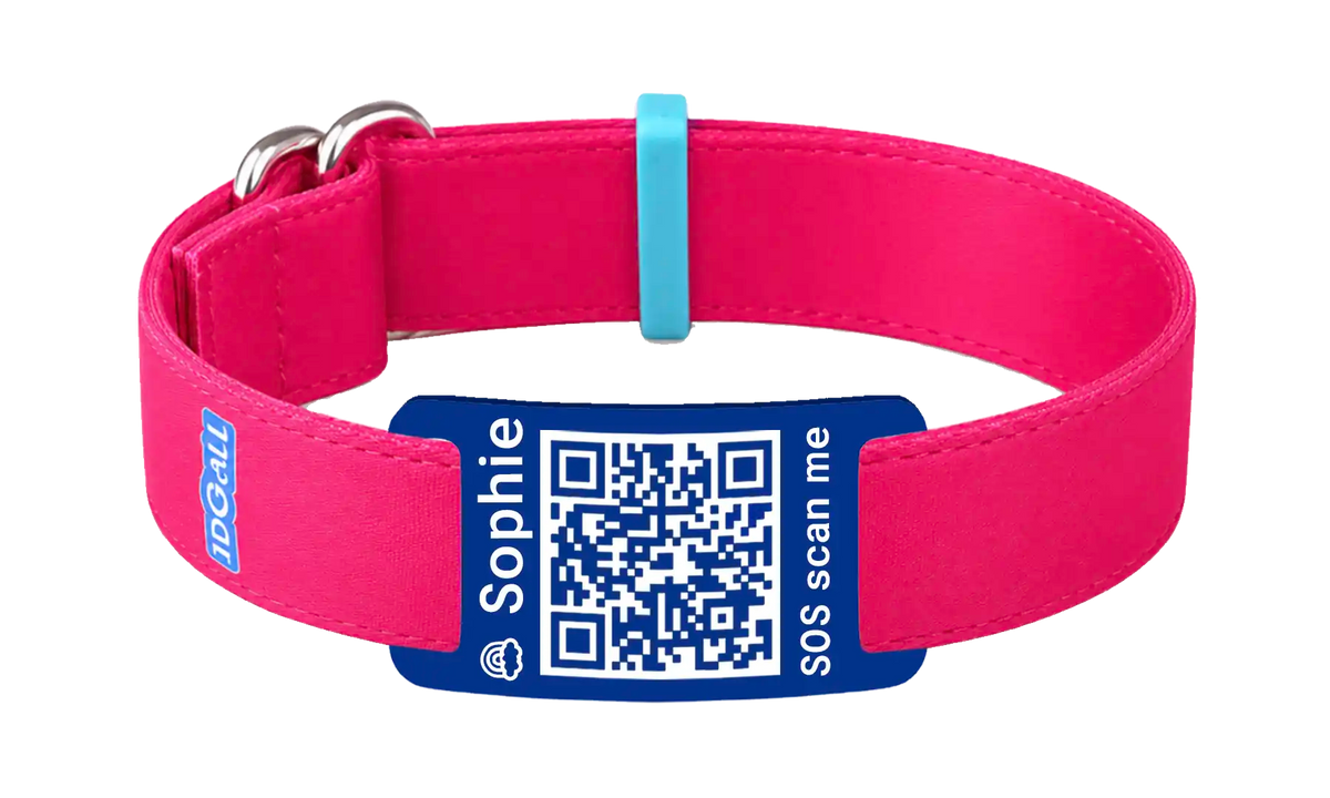 Roze QR-code