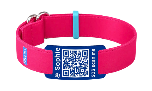 Roze QR-code