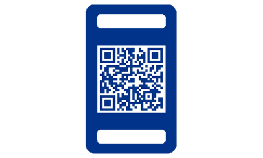 Naamplaatje QR-code